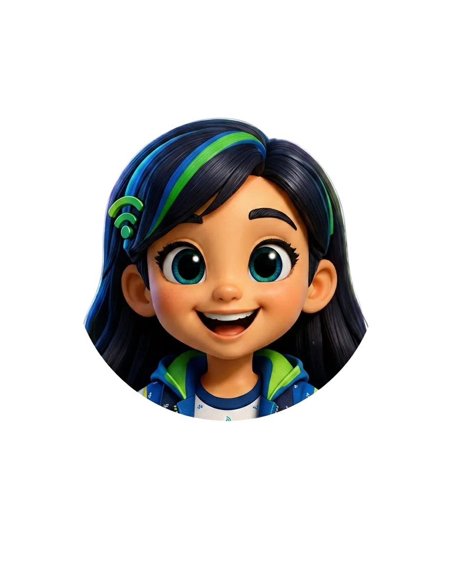 Nety, mascote da Netleads Brasil