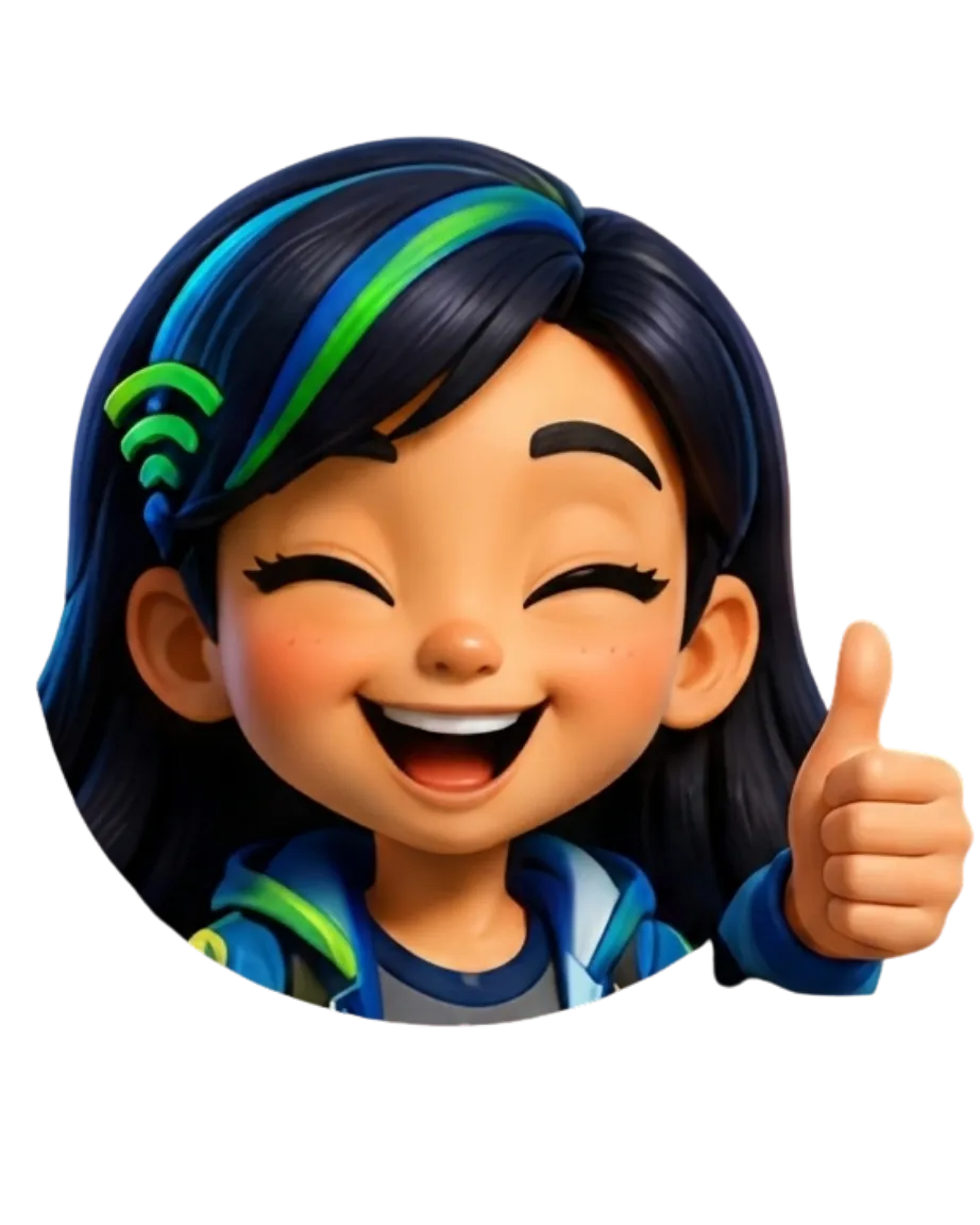Nety, mascote da Netleads Brasil