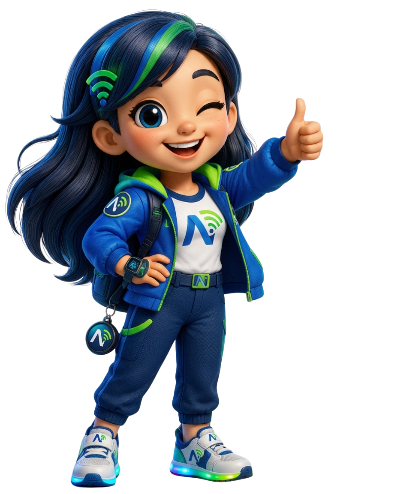 Nety, mascote da Netleads Brasil